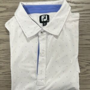 FootJoy White Performance Polo Shirt